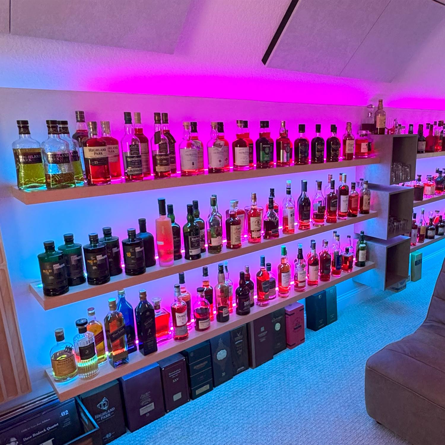 lighting shelf residential home